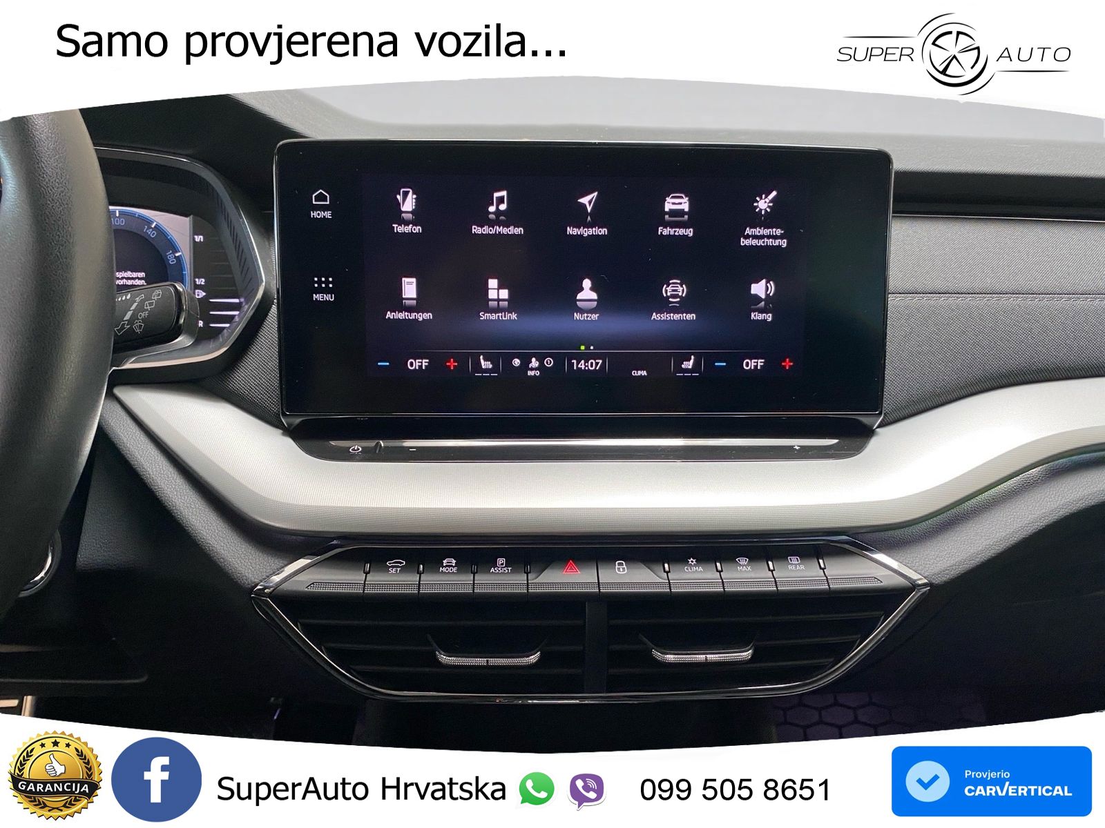 Škoda Octavia Combi 2.0 TDI (150 KS) DSG LED+GR SJED+ACC
