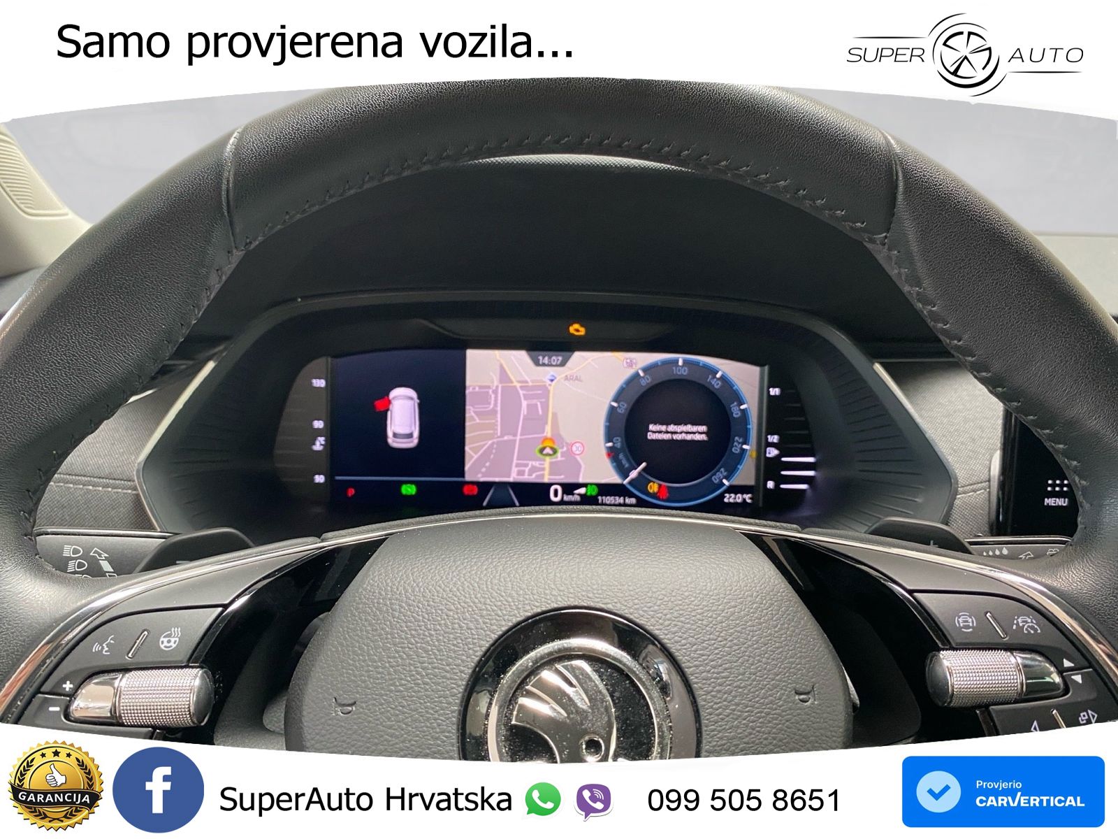 Škoda Octavia Combi 2.0 TDI (150 KS) DSG LED+GR SJED+ACC