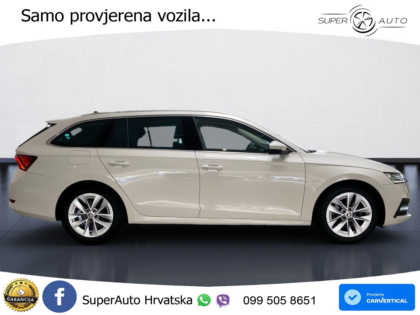 Škoda Octavia Combi 2.0 TDI (150 KS) DSG LED+GR SJED+ACC