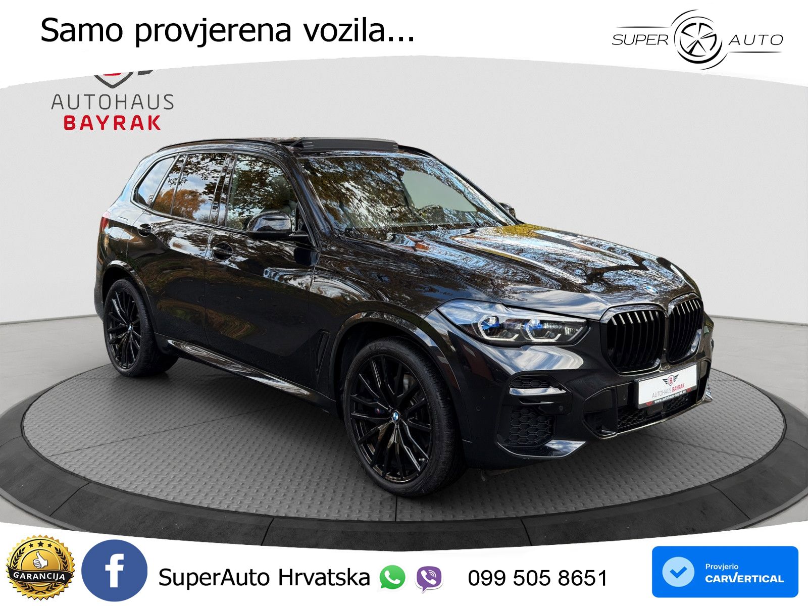 BMW X5 30d (286 KS) xDrive Steptronic M Sport LED+GR SJED+ACC