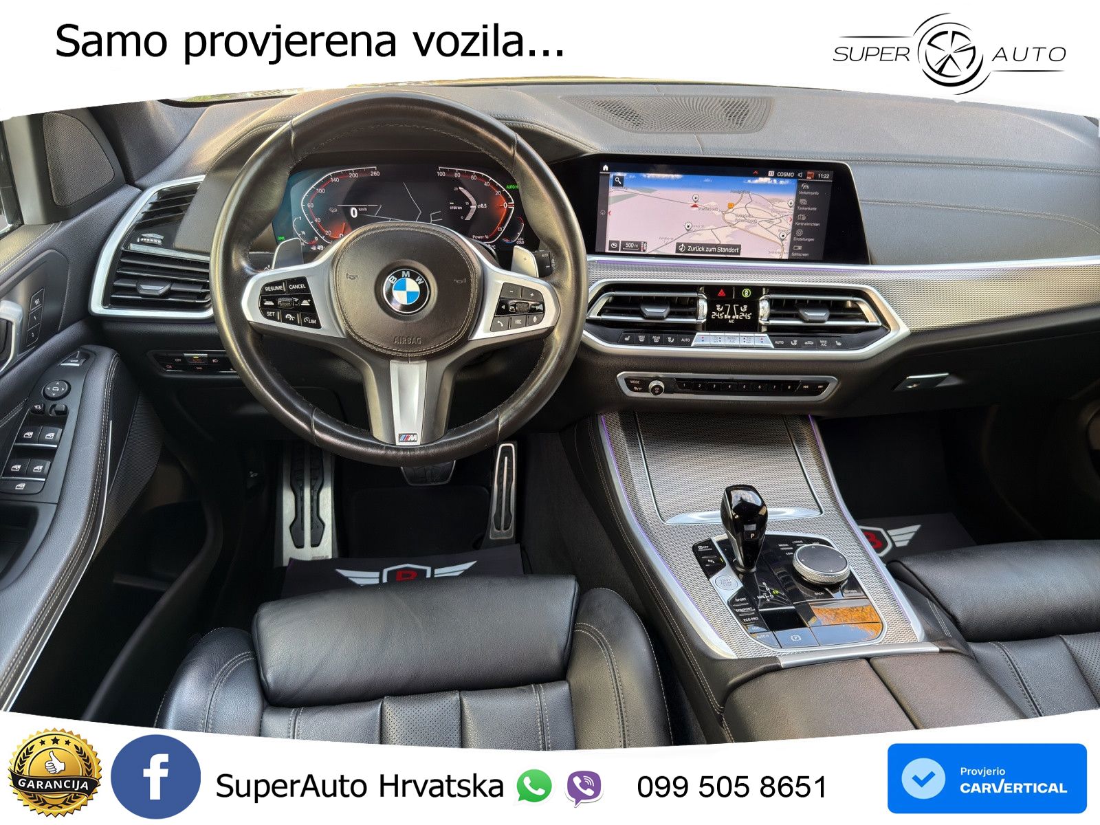 BMW X5 30d (286 KS) xDrive Steptronic M Sport LED+GR SJED+ACC