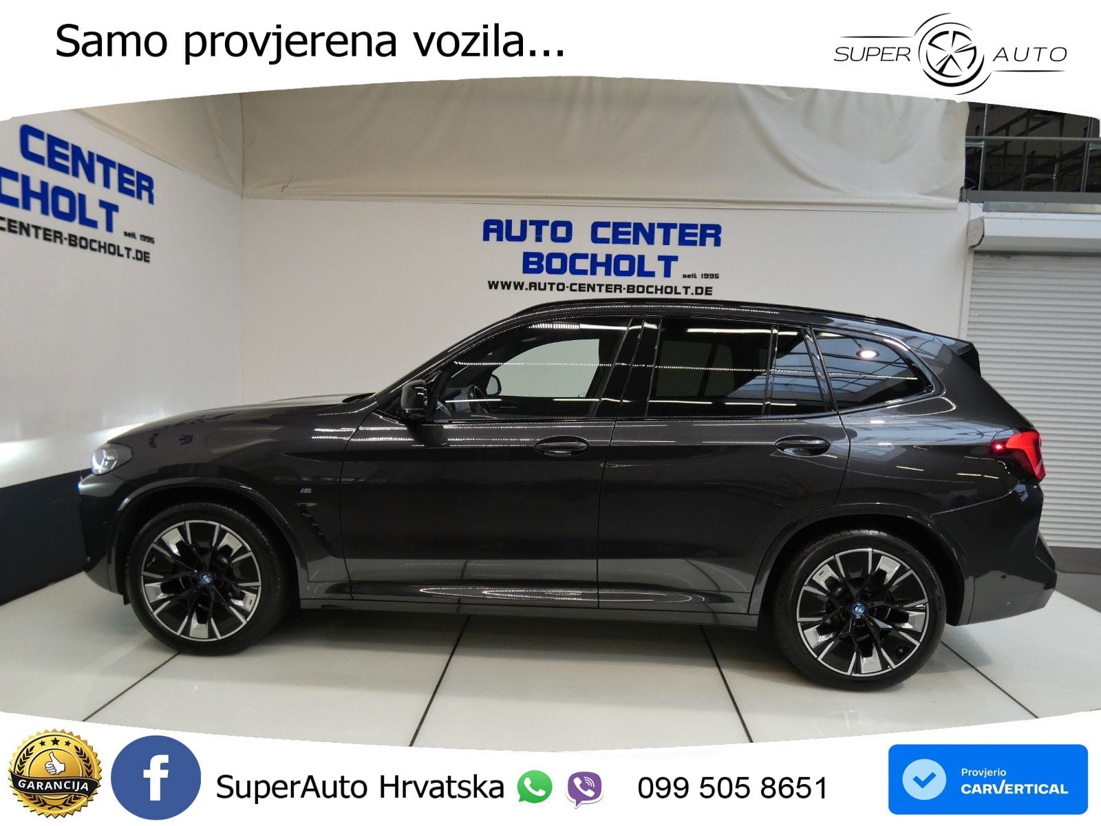BMW iX3 80 kWh (286 KS) M Sport LED+GR SJED+ACC