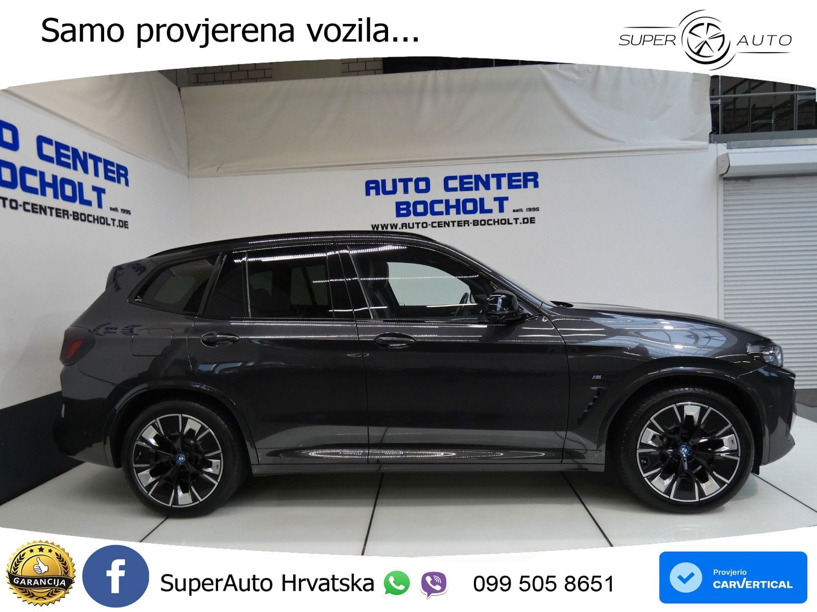 BMW iX3 80 kWh (286 KS) M Sport LED+GR SJED+ACC