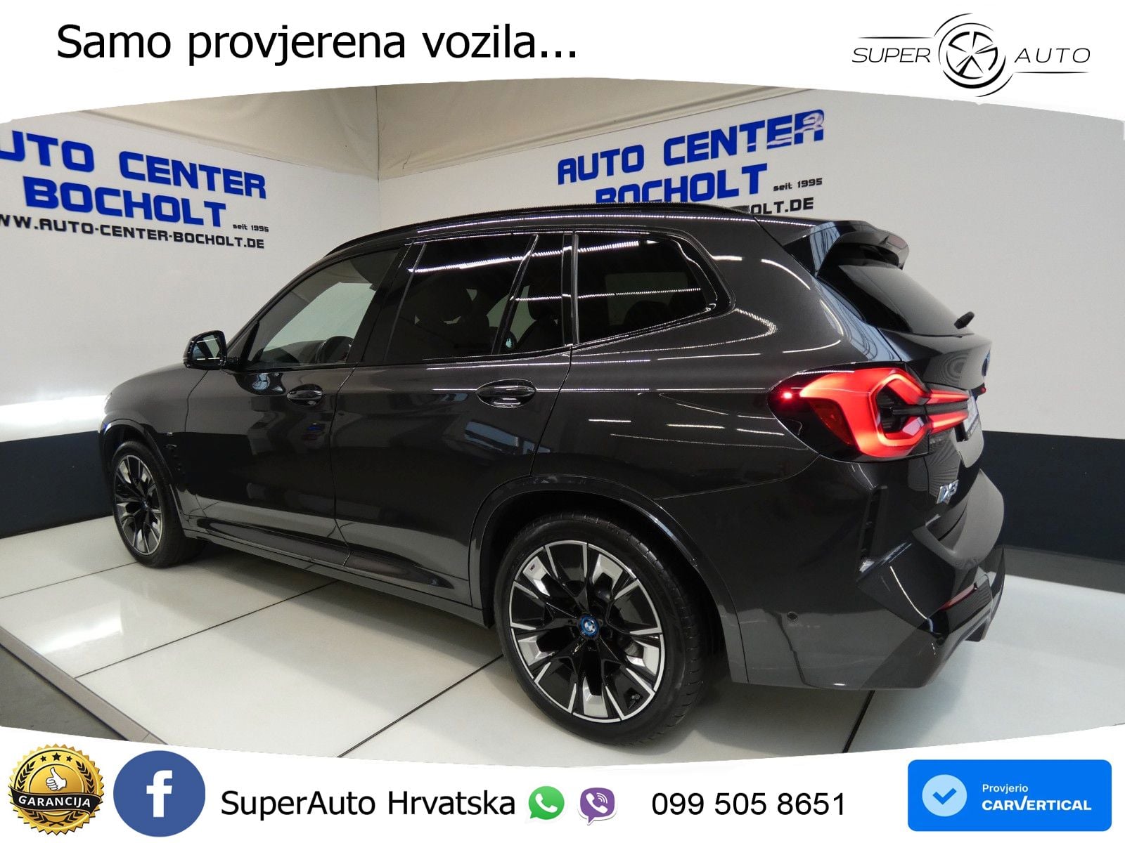 BMW iX3 80 kWh (286 KS) M Sport LED+GR SJED+ACC