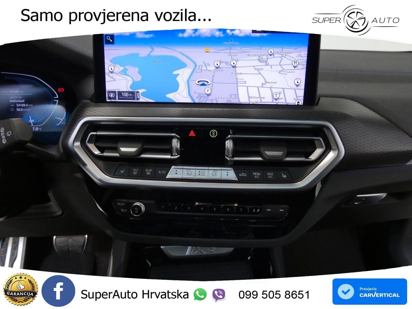 BMW iX3 80 kWh (286 KS) M Sport LED+GR SJED+ACC