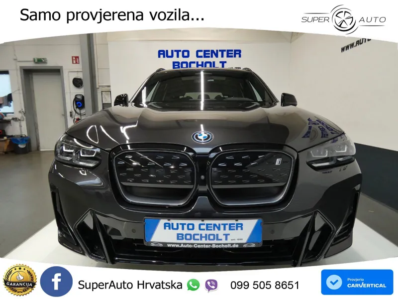 BMW iX3 80 kWh (286 KS) M Sport LED+GR SJED+ACC