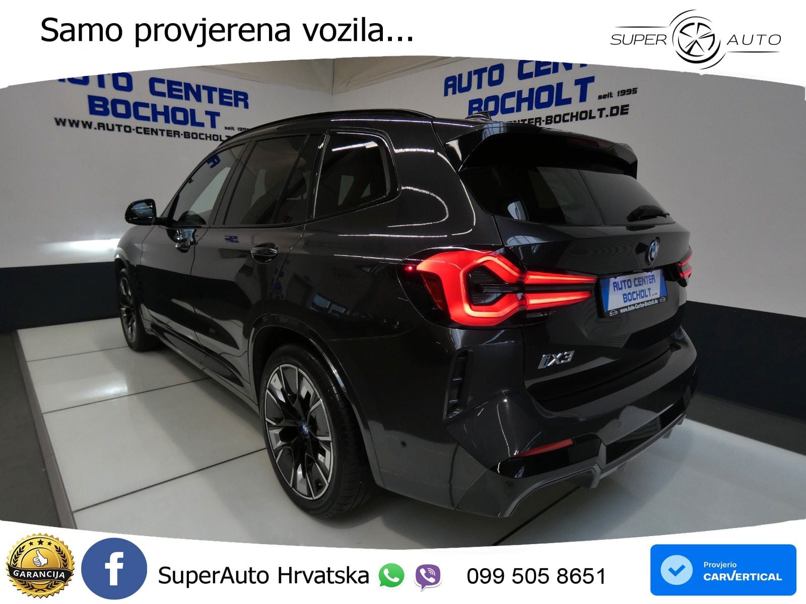 BMW iX3 80 kWh (286 KS) M Sport LED+GR SJED+ACC