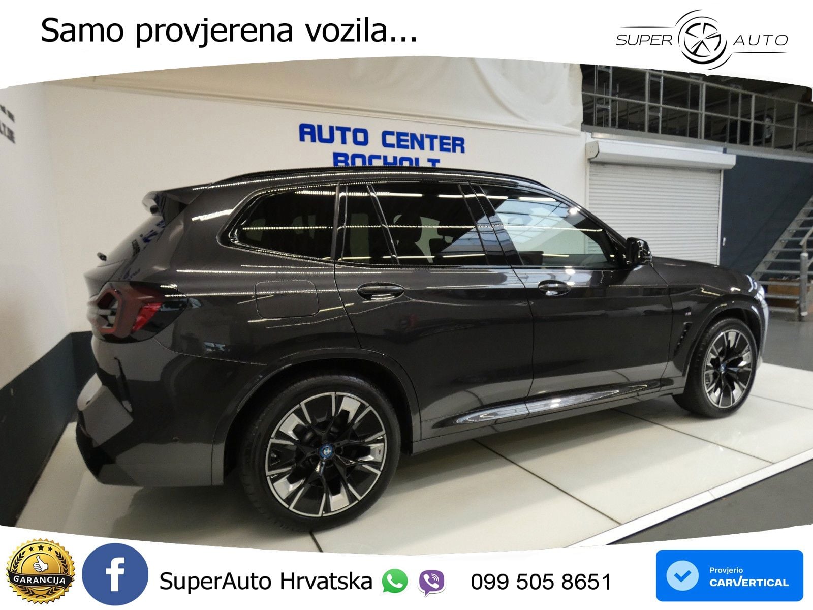 BMW iX3 80 kWh (286 KS) M Sport LED+GR SJED+ACC