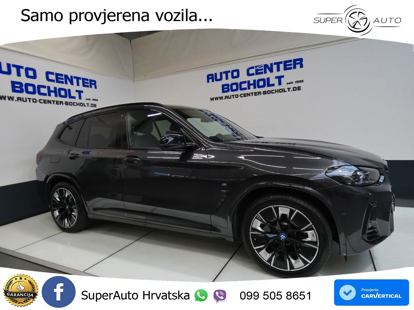 BMW iX3 80 kWh (286 KS) M Sport LED+GR SJED+ACC