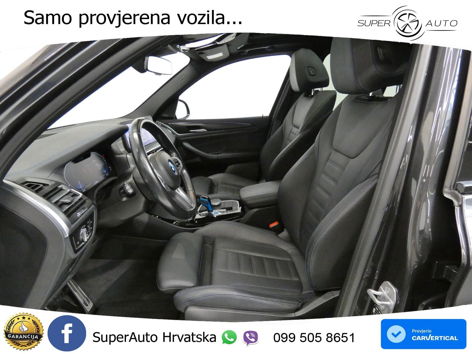 BMW iX3 80 kWh (286 KS) M Sport LED+GR SJED+ACC