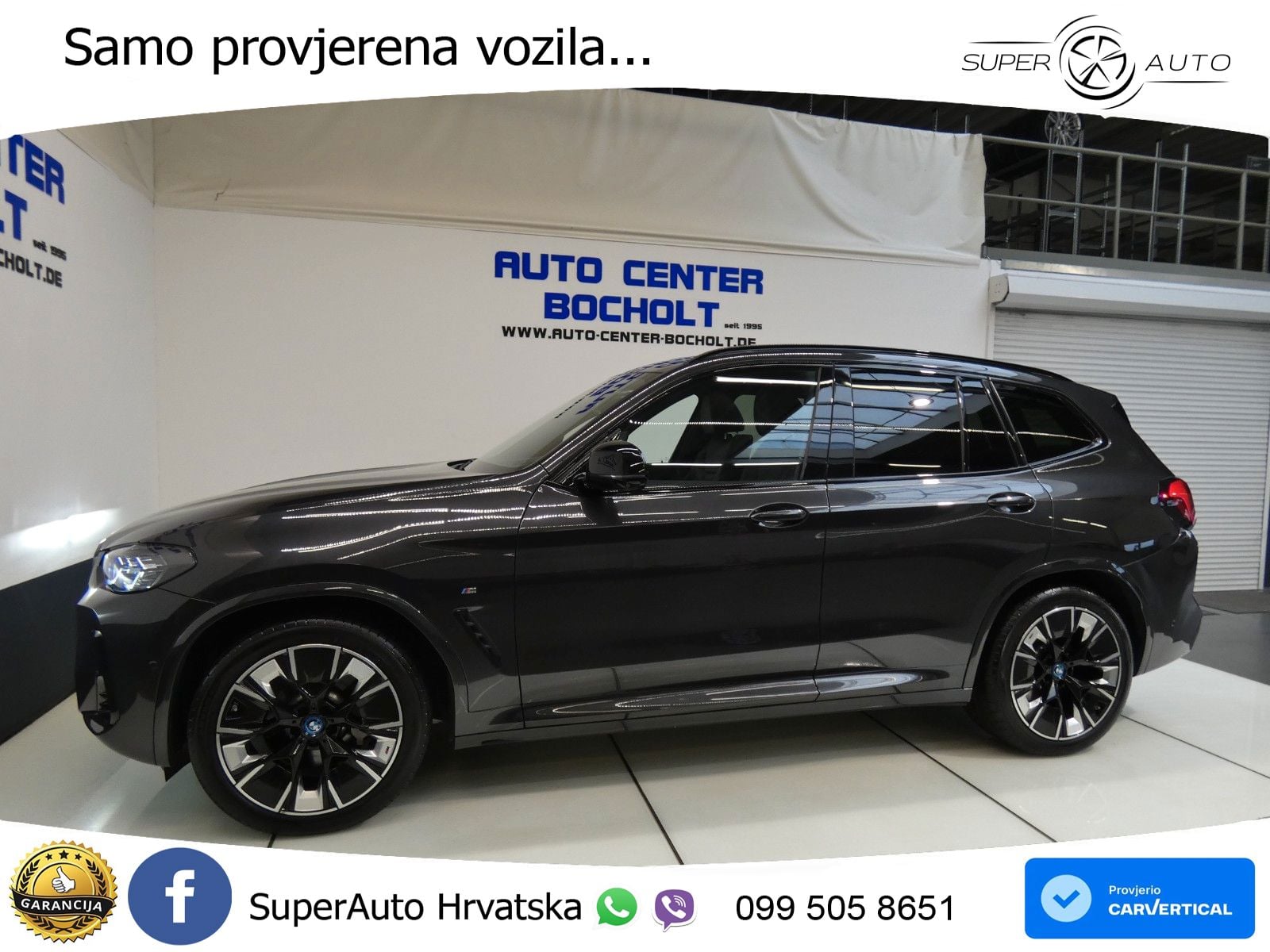 BMW iX3 80 kWh (286 KS) M Sport LED+GR SJED+ACC