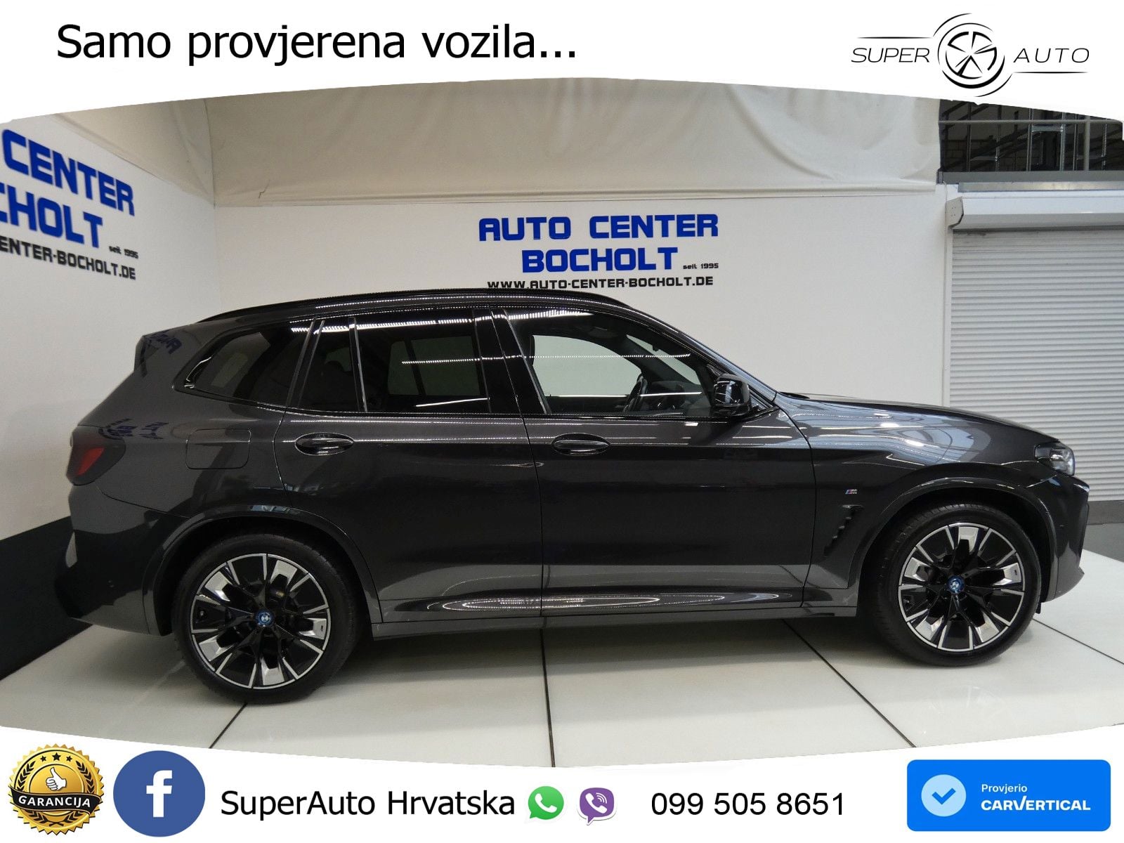 BMW iX3 80 kWh (286 KS) M Sport LED+GR SJED+ACC