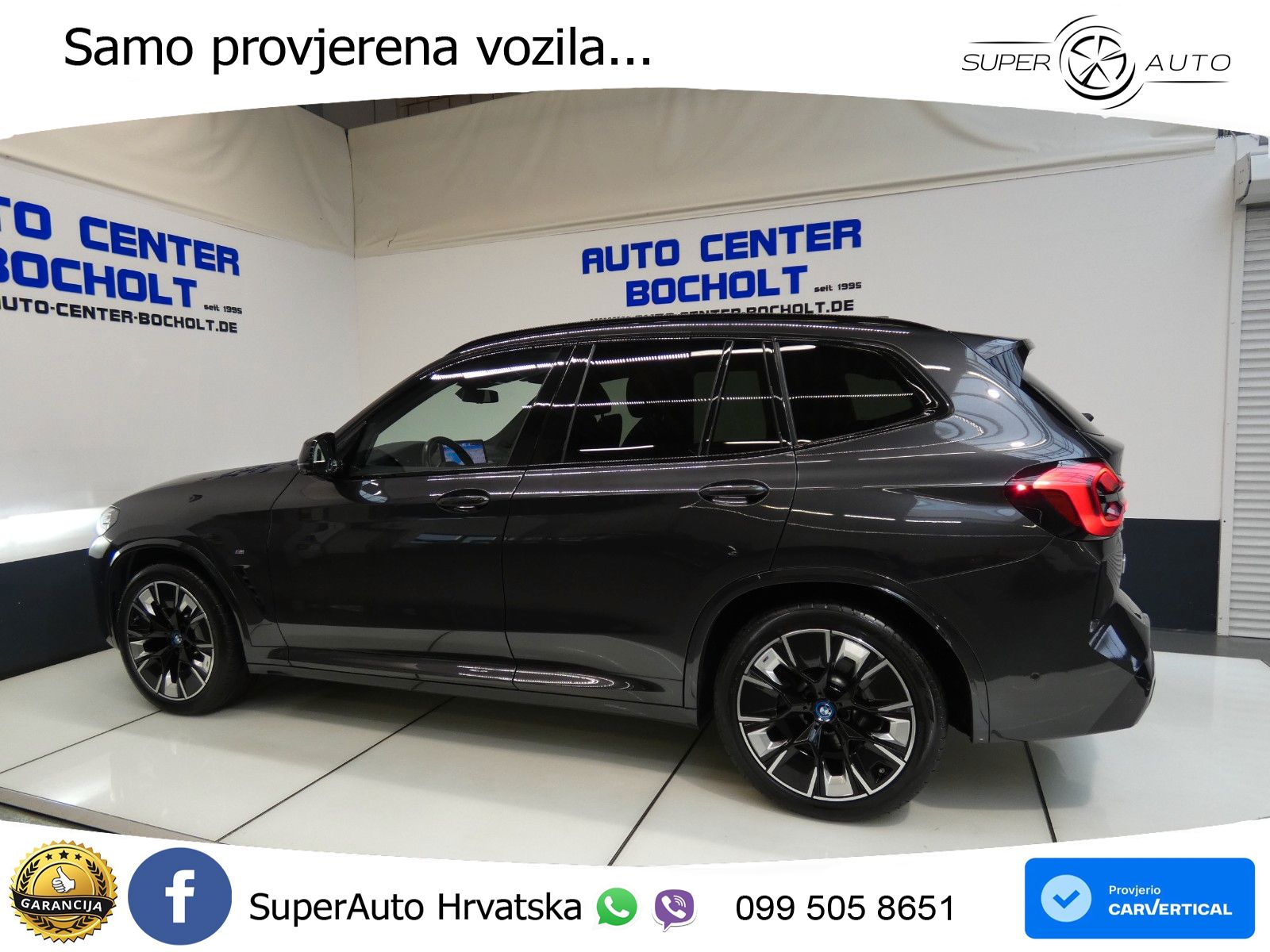 BMW iX3 80 kWh (286 KS) M Sport LED+GR SJED+ACC