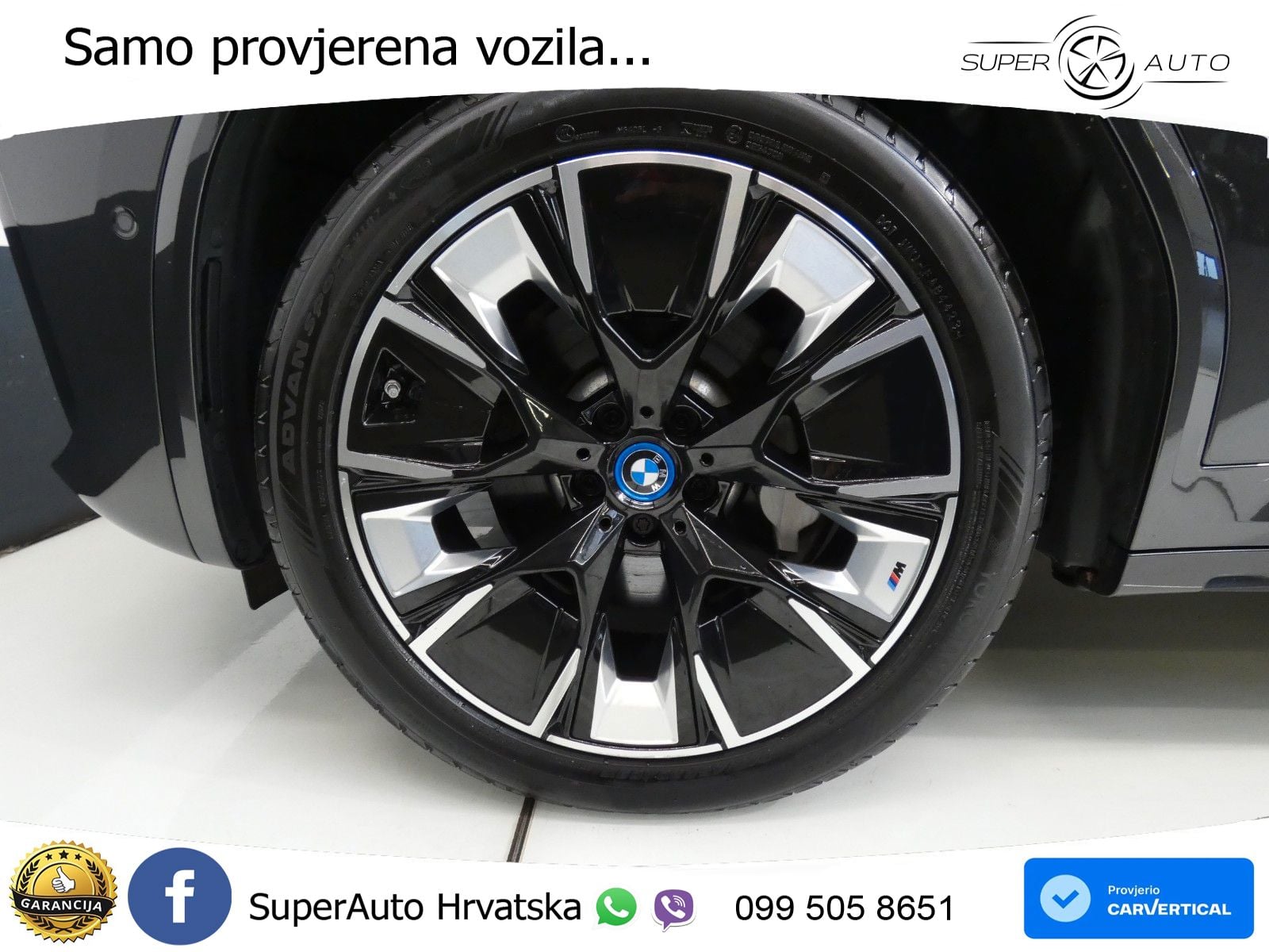 BMW iX3 80 kWh (286 KS) M Sport LED+GR SJED+ACC