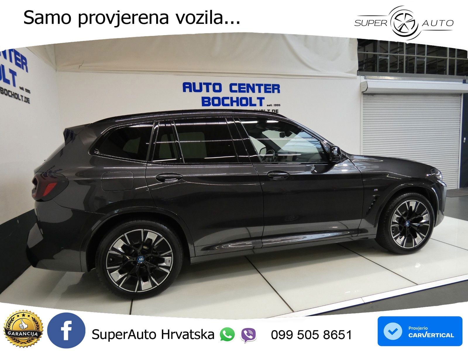 BMW iX3 80 kWh (286 KS) M Sport LED+GR SJED+ACC