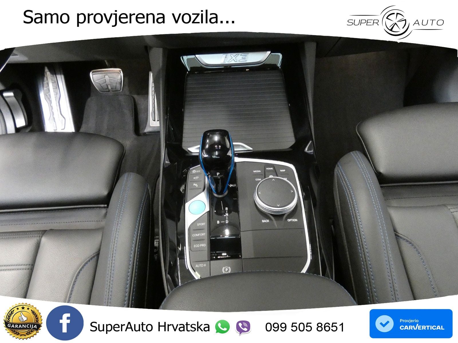 BMW iX3 80 kWh (286 KS) M Sport LED+GR SJED+ACC