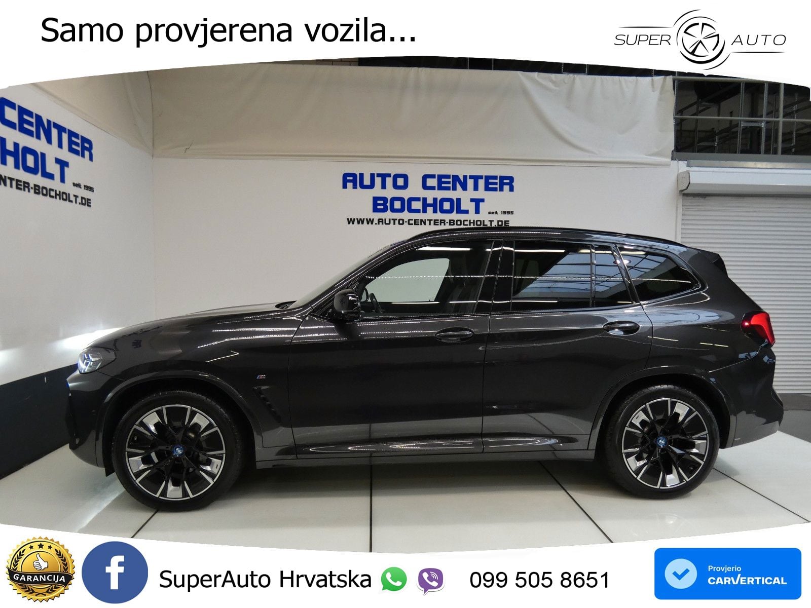 BMW iX3 80 kWh (286 KS) M Sport LED+GR SJED+ACC