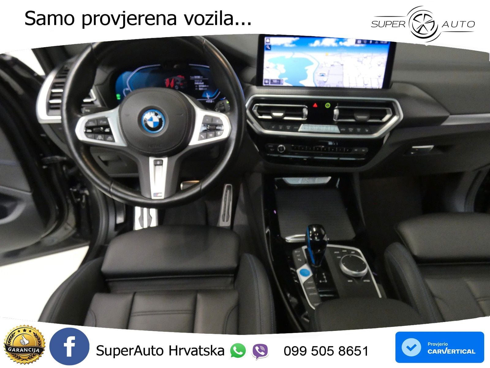 BMW iX3 80 kWh (286 KS) M Sport LED+GR SJED+ACC