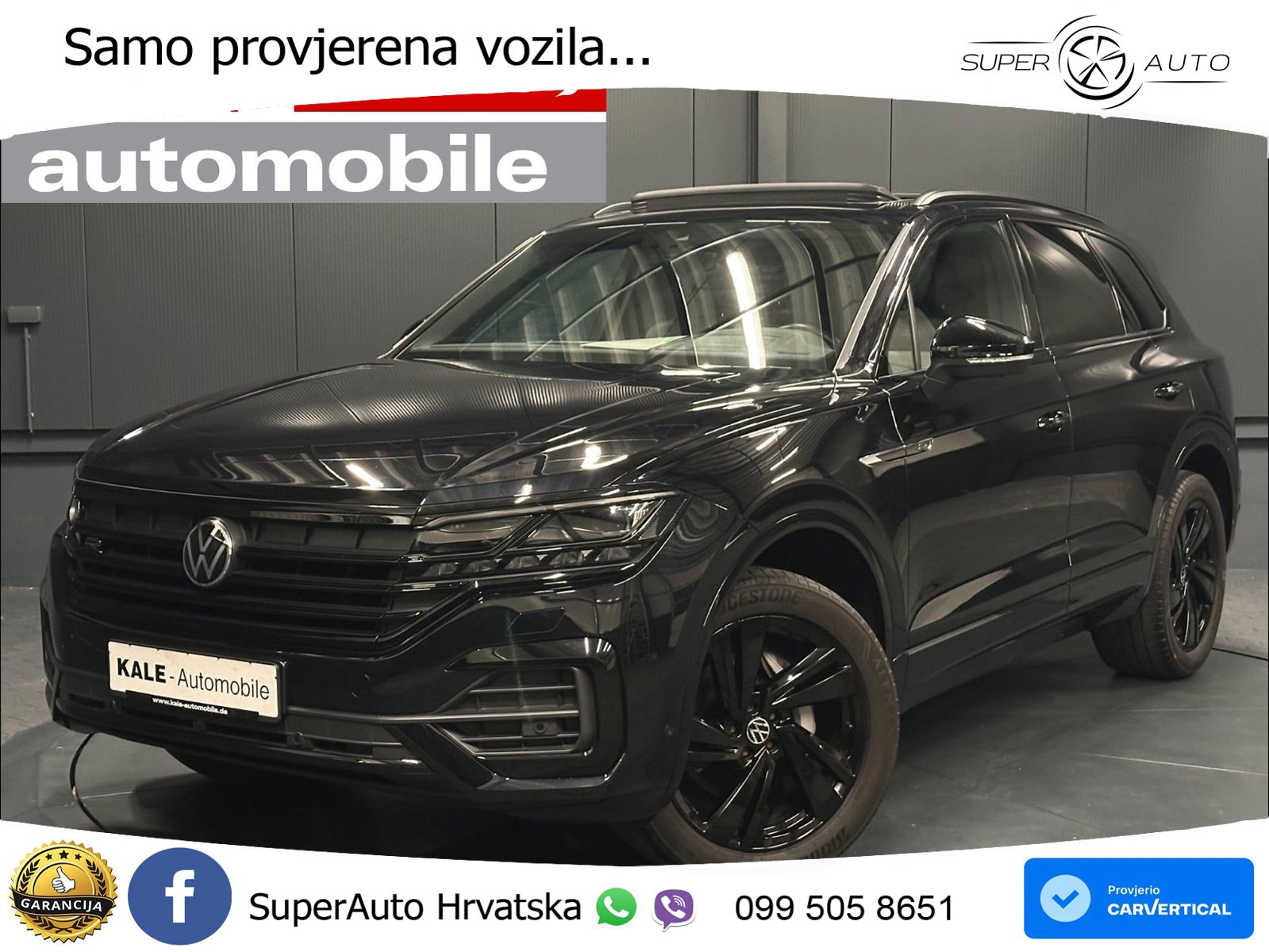 Volkswagen Touareg 3.0 V6 TDI (286 KS) 4MOTION Tiptronic R-Line LED+GR SJED+ACC
