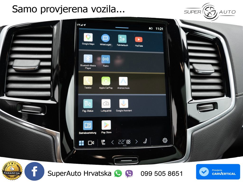 Volvo XC90 2.0 T8 AWD Automatic LED+GR SJED+ACC