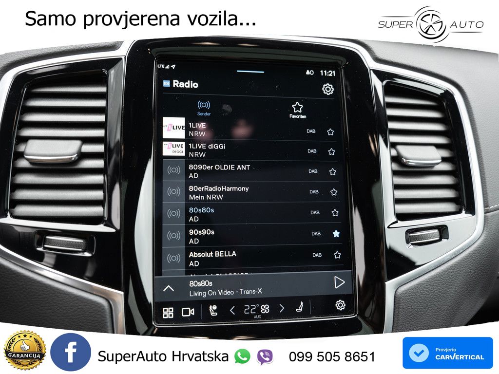Volvo XC90 2.0 T8 AWD Automatic LED+GR SJED+ACC