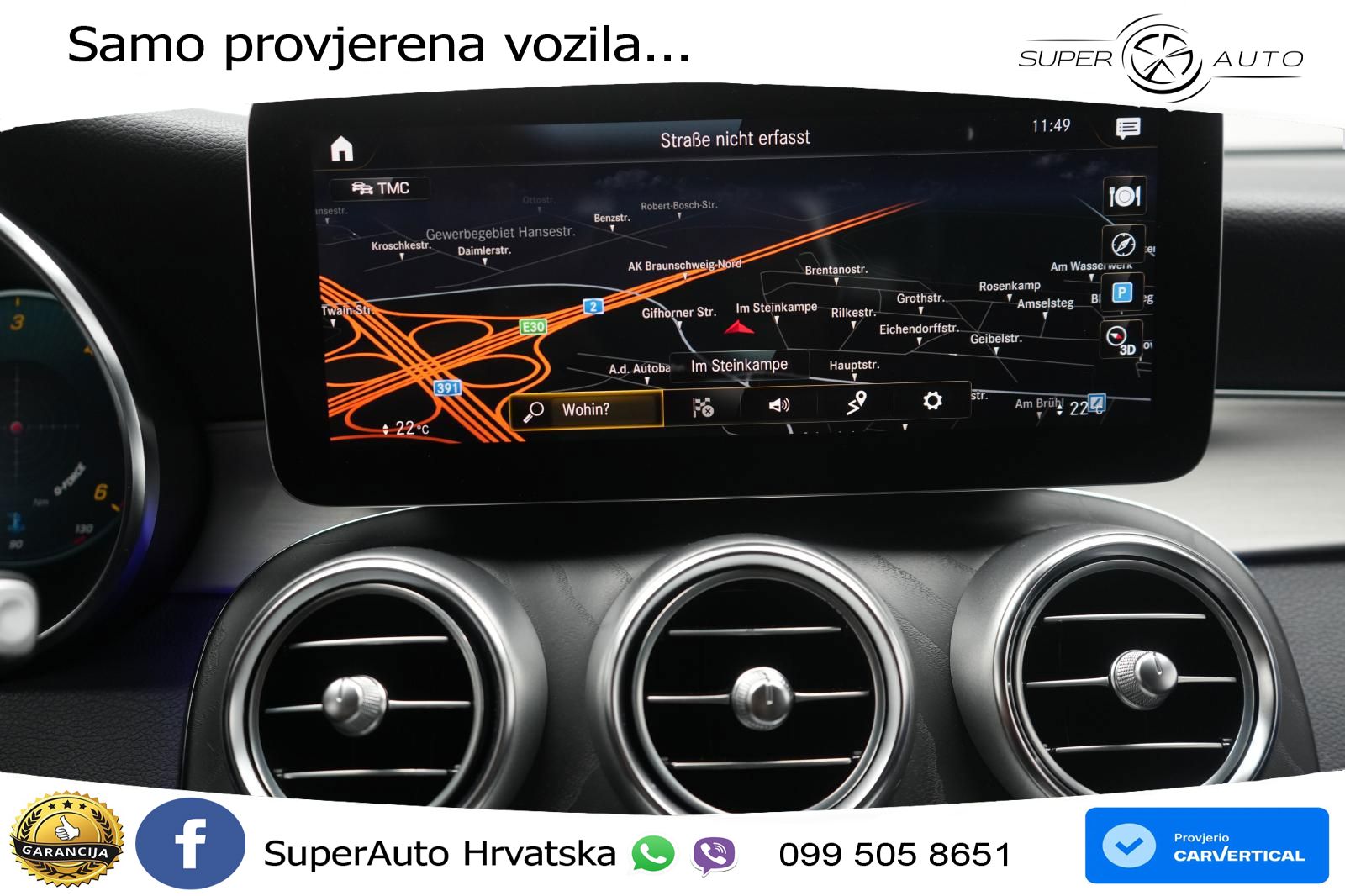 Mercedes GLC 400d (330 KS) 4MATIC 9G-TRONIC ZRAČNI+ACC+GR SJED+KAM