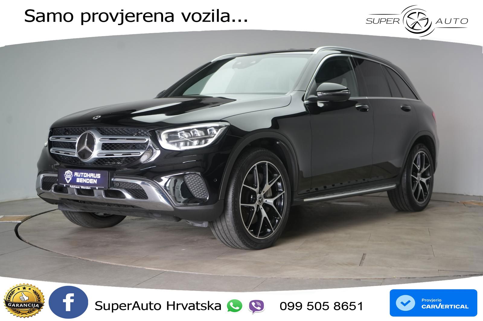 Mercedes GLC 400d (330 KS) 4MATIC 9G-TRONIC ZRAČNI+ACC+GR SJED+KAM