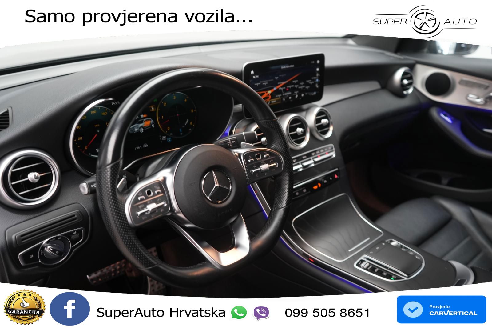 Mercedes GLC 400d (330 KS) 4MATIC 9G-TRONIC ZRAČNI+ACC+GR SJED+KAM