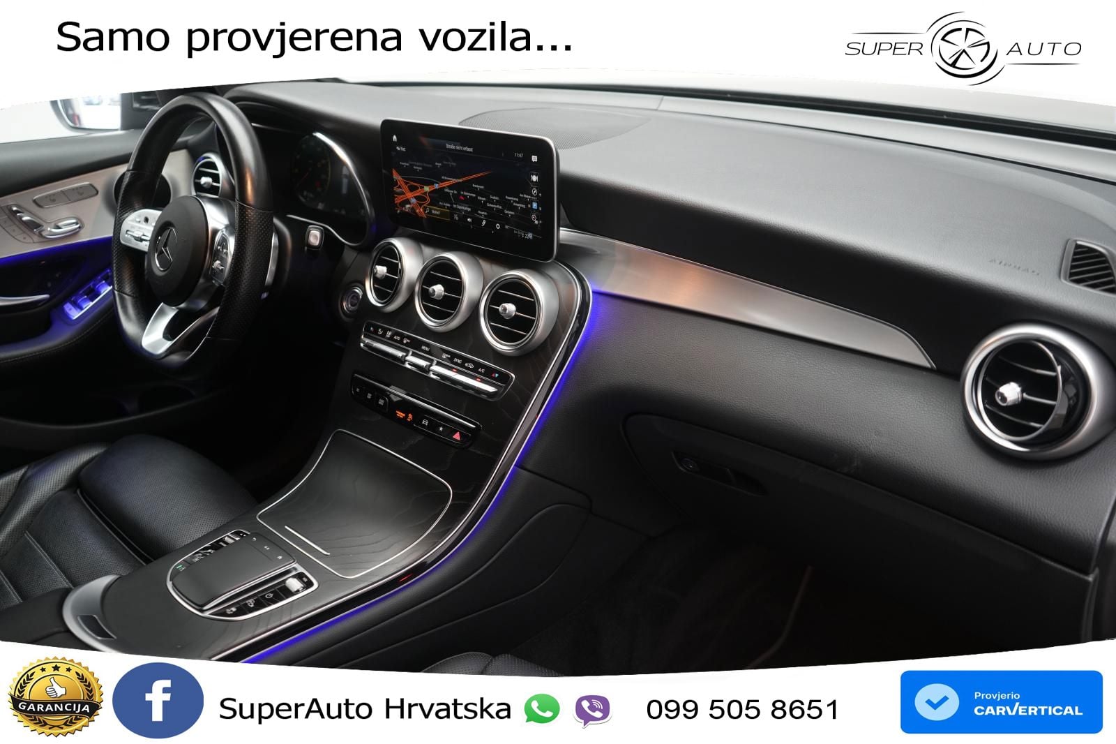 Mercedes GLC 400d (330 KS) 4MATIC 9G-TRONIC ZRAČNI+ACC+GR SJED+KAM