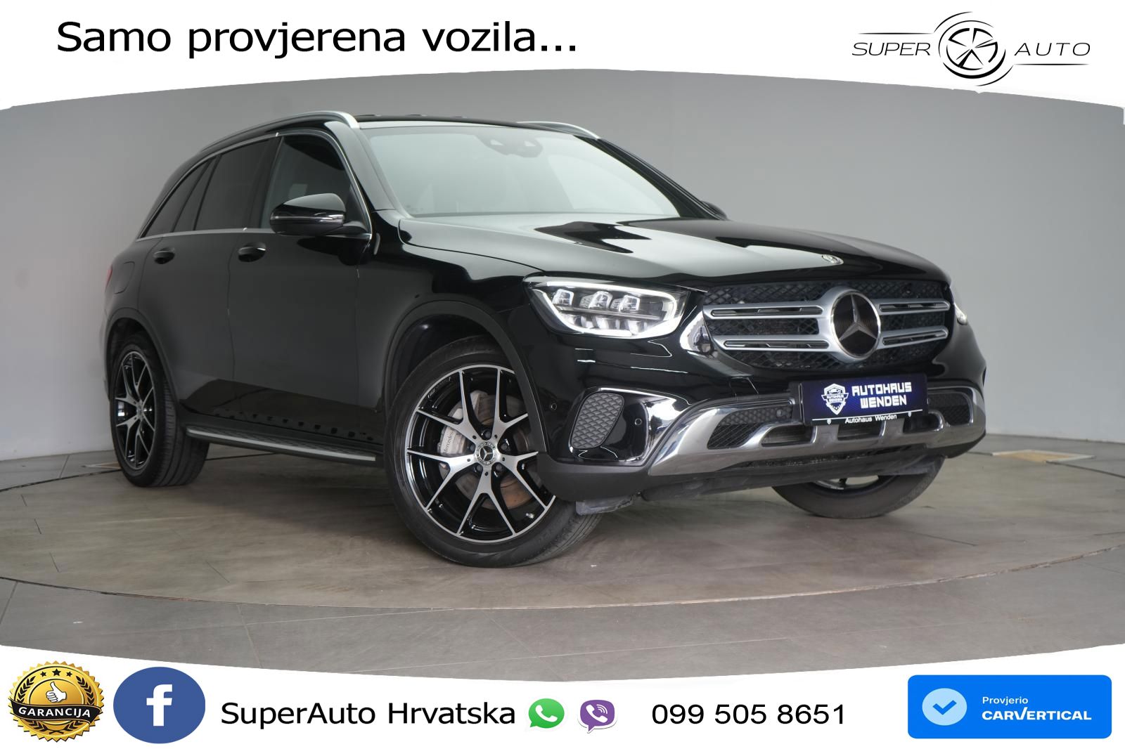 Mercedes GLC 400d (330 KS) 4MATIC 9G-TRONIC ZRAČNI+ACC+GR SJED+KAM