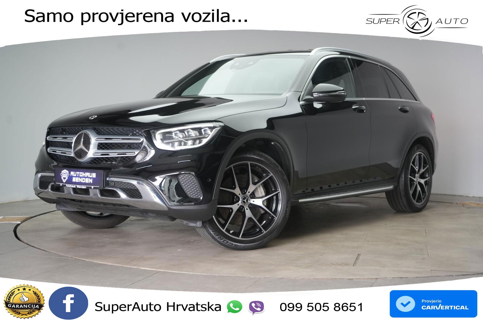 Mercedes GLC 400d (330 KS) 4MATIC 9G-TRONIC ZRAČNI+ACC+GR SJED+KAM