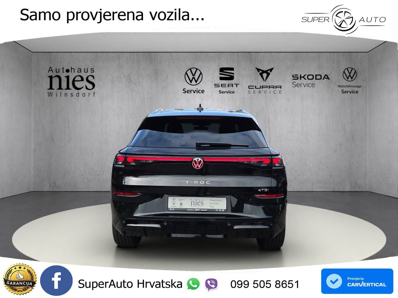 Volkswagen T-Roc II 1.5 eTSI (150 KS)  DSG ZRAČNI+ACC+GR SJED+KAM