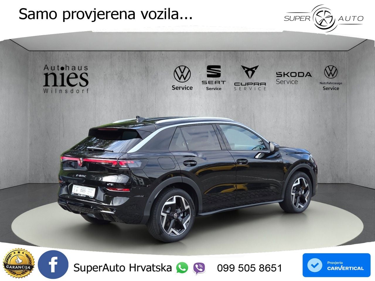 Volkswagen T-Roc II 1.5 eTSI (150 KS)  DSG ZRAČNI+ACC+GR SJED+KAM