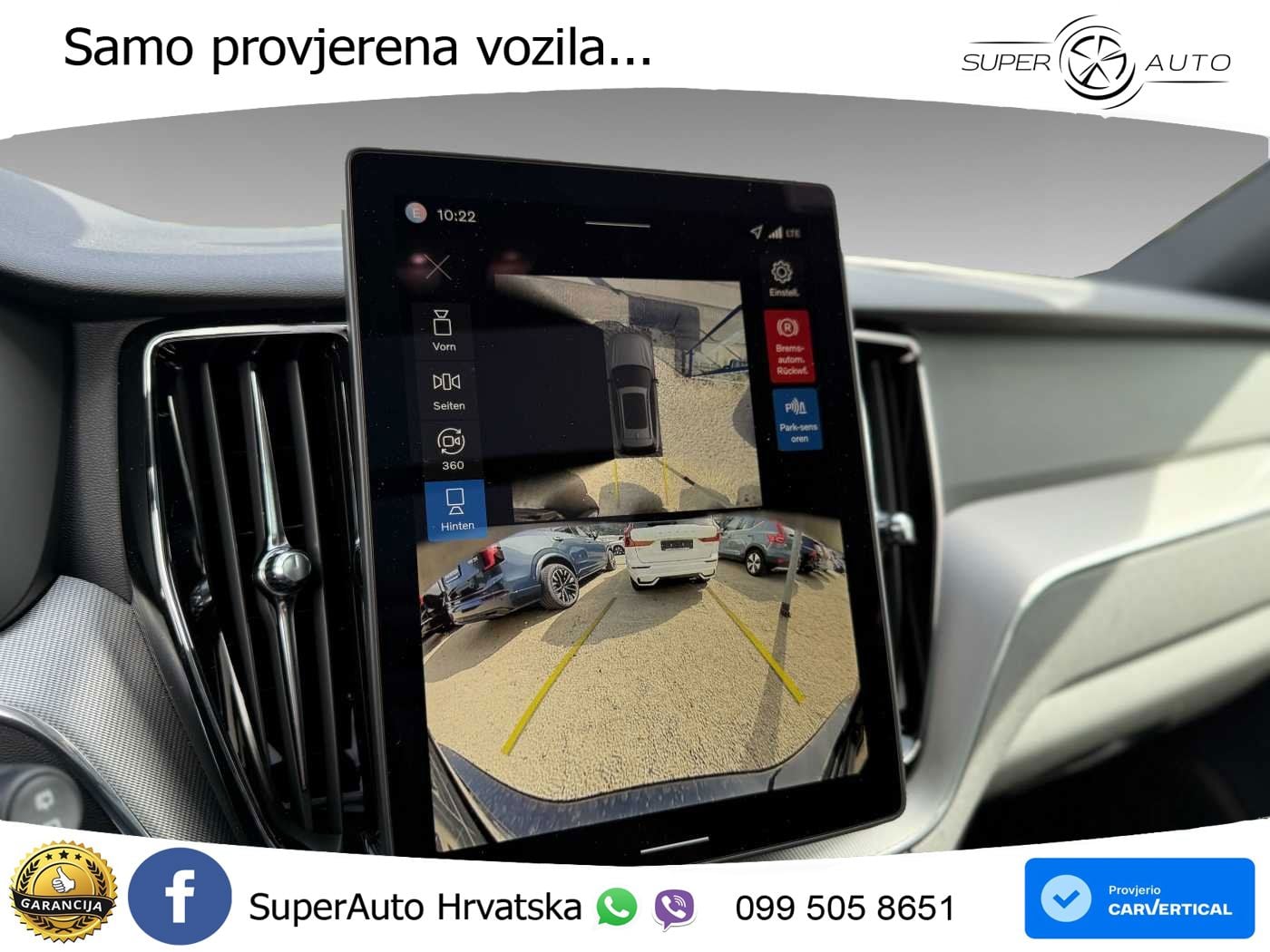 Volvo XC60 T6 AWD Geartronic ACC+HEAD+4xGR SJED+360+PANO