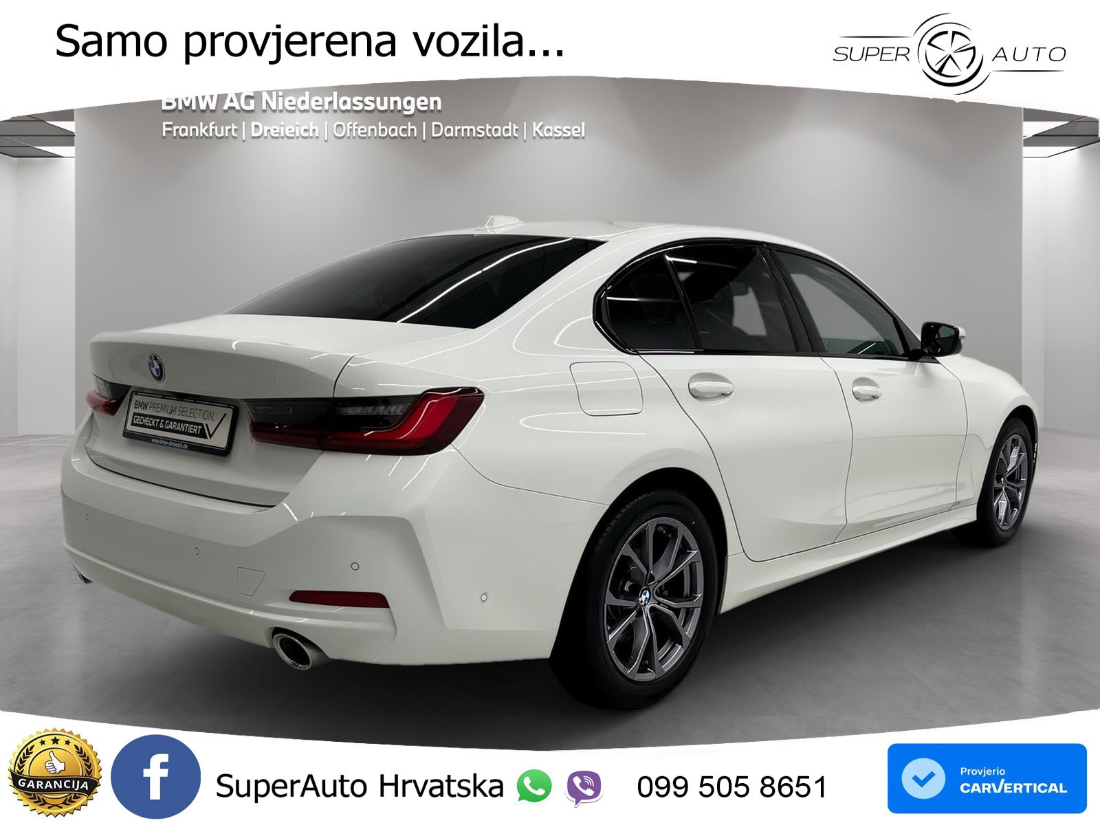 BMW 320d (190 KS) Steptronic LED+GR SJED+ACC