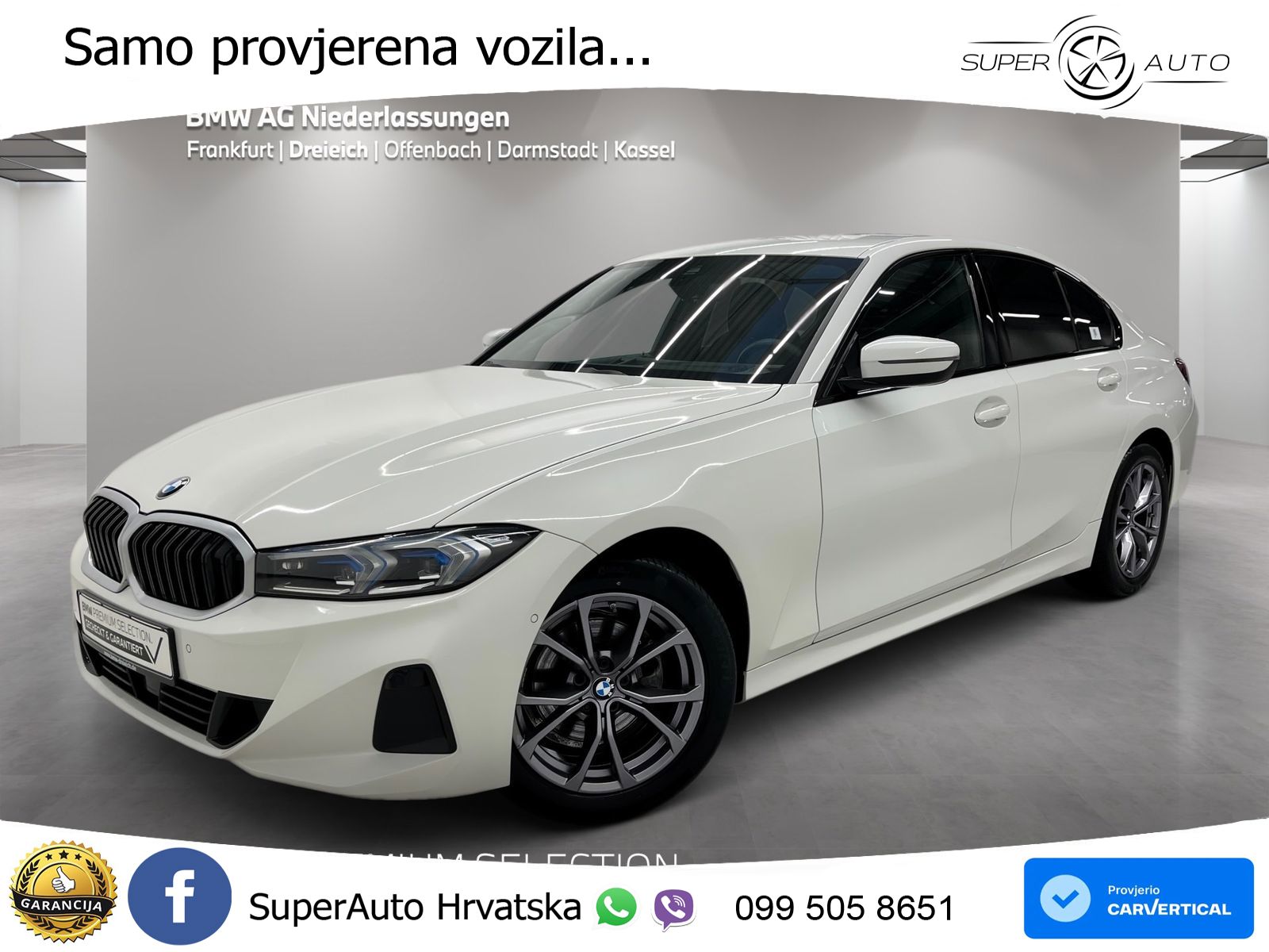 BMW 320d (190 KS) Steptronic LED+GR SJED+ACC