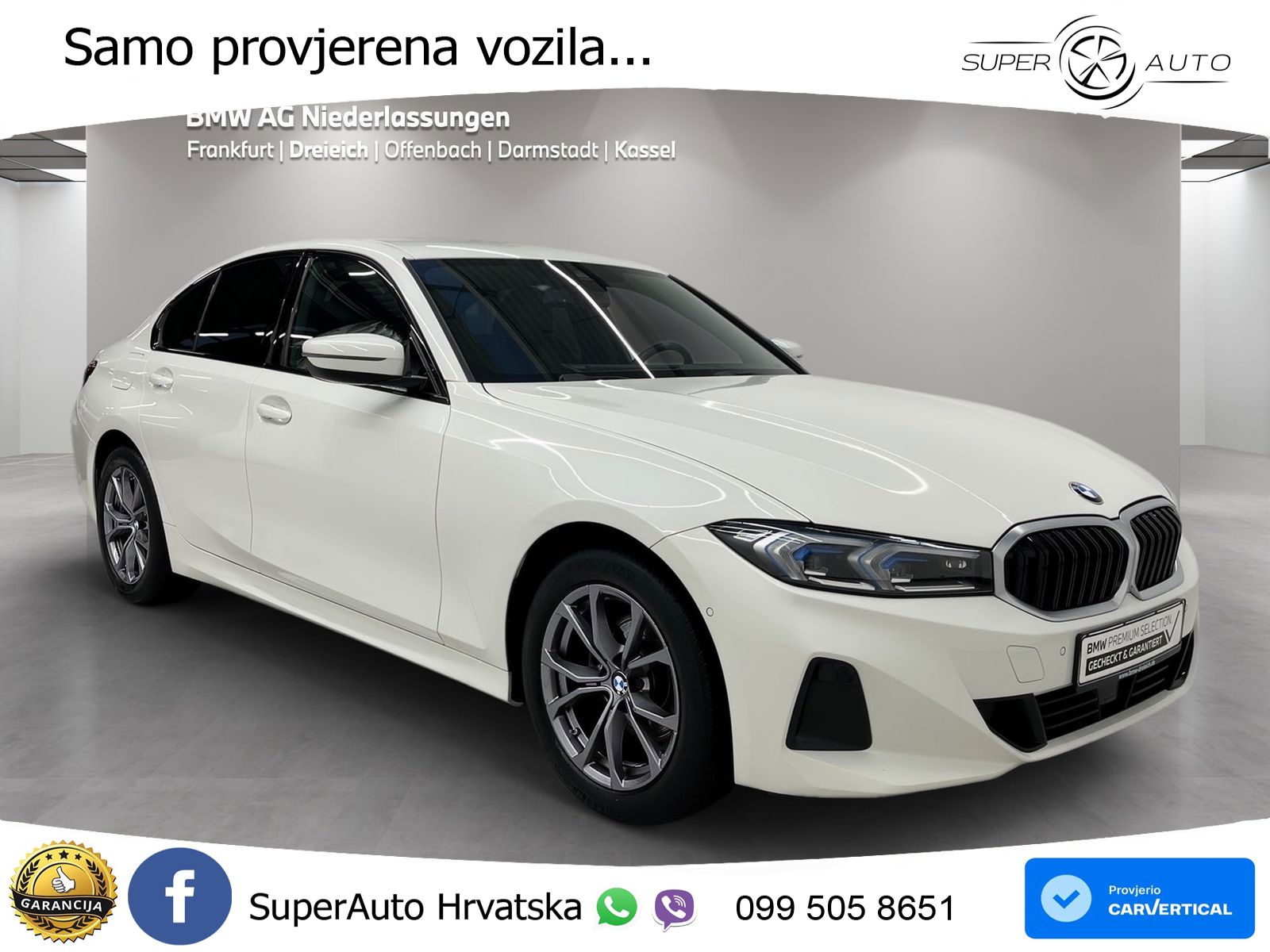 BMW 320d (190 KS) Steptronic LED+GR SJED+ACC