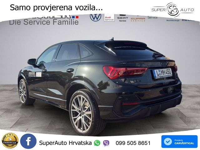 Audi Q3 II Sportback 40 TFSI (190 KS) quattro S tronic S line LED+ACC