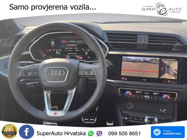 Audi Q3 II Sportback 40 TFSI (190 KS) quattro S tronic S line LED+ACC