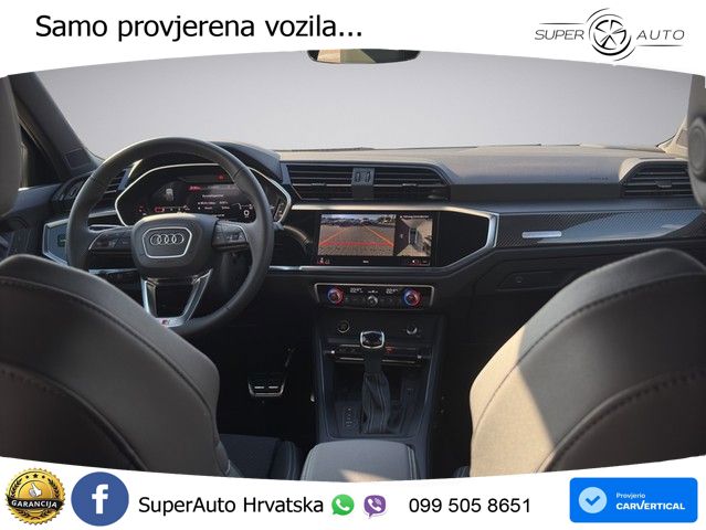 Audi Q3 II Sportback 40 TFSI (190 KS) quattro S tronic S line LED+ACC