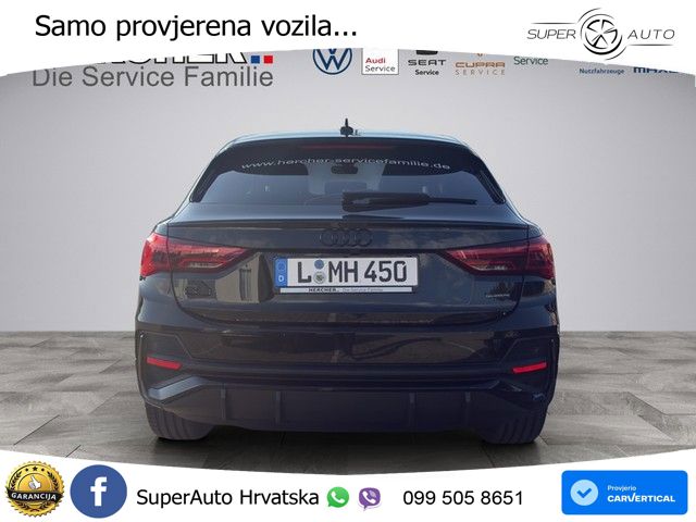 Audi Q3 II Sportback 40 TFSI (190 KS) quattro S tronic S line LED+ACC