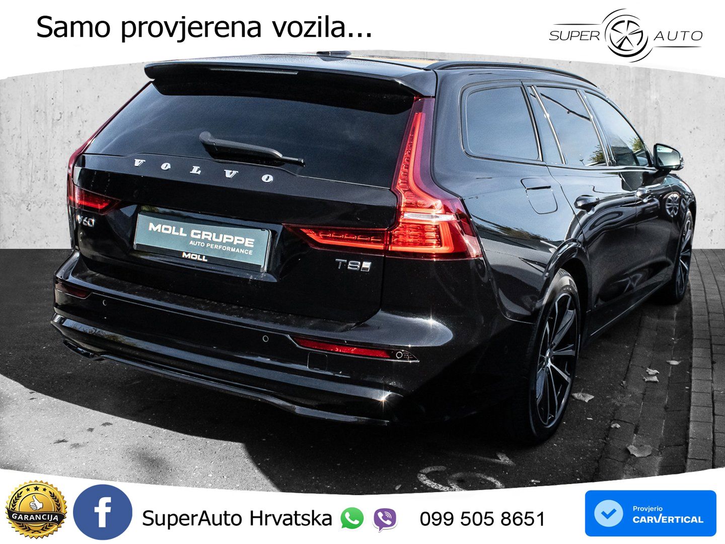Volvo V60 2.0 T8 AWD Geartronic LED+GR SJED+ACC