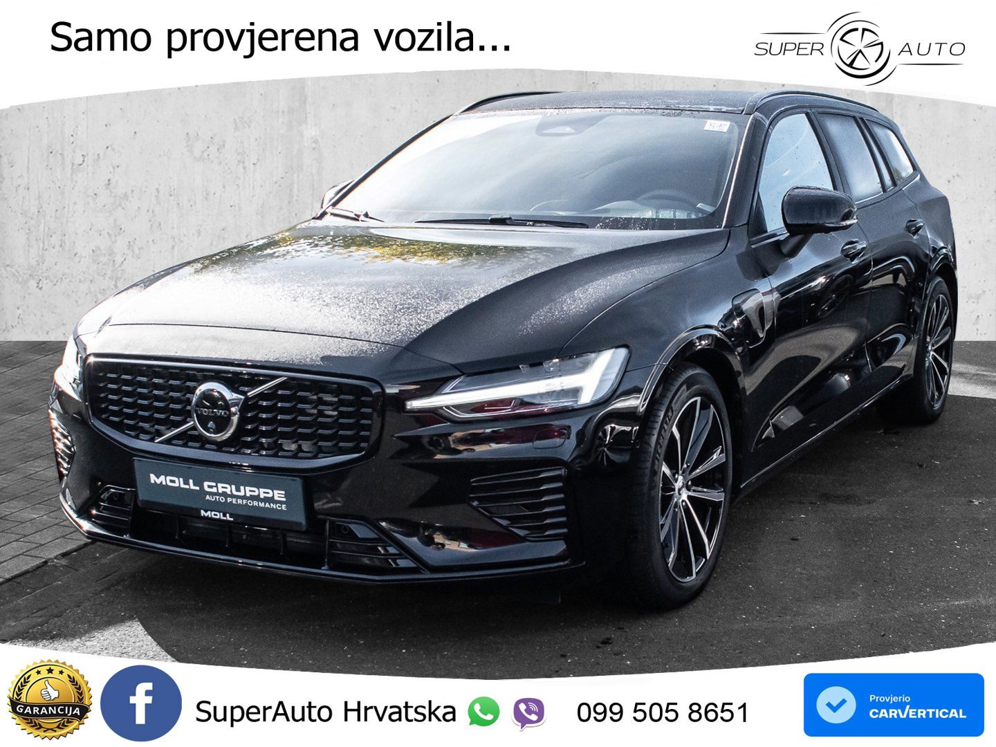 Volvo V60 2.0 T8 AWD Geartronic LED+GR SJED+ACC