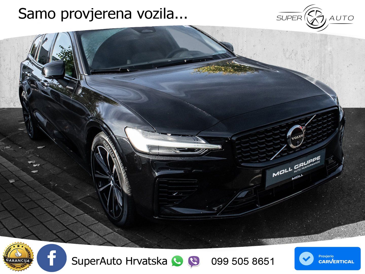 Volvo V60 2.0 T8 AWD Geartronic LED+GR SJED+ACC