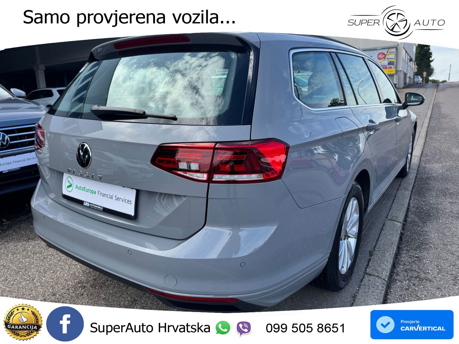 Volkswagen Passat Variant 2.0 TDI (150 KS) DSG Business LED+GR SJED+ACC
