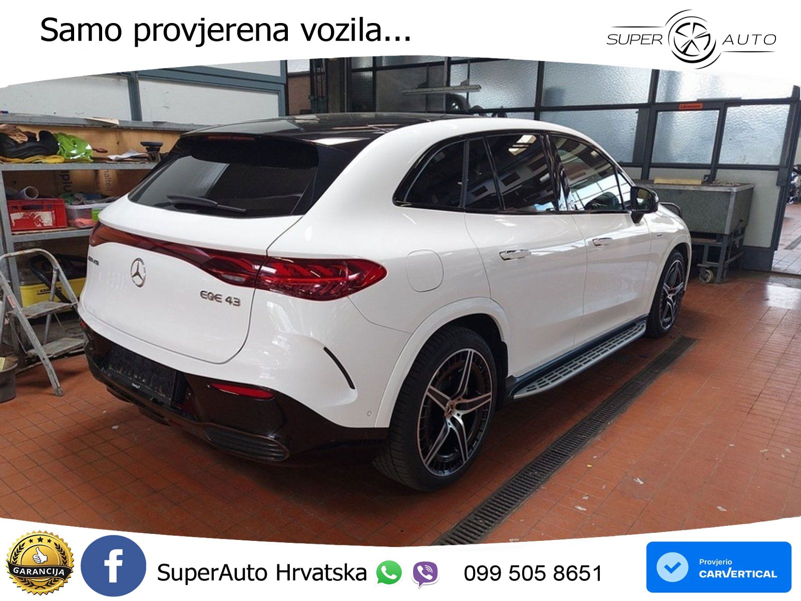 Mercedes EQE SUV AMG 43 100 kWh (476 KS) 4MATIC ACC+HEAD+4xGR SJED+360+PANO
