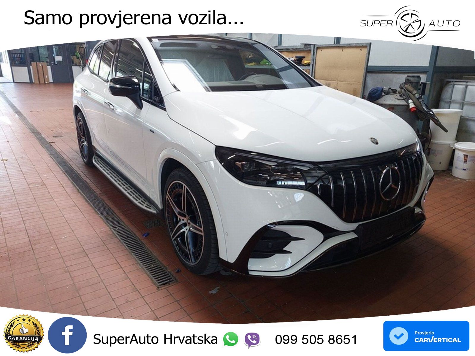Mercedes EQE SUV AMG 43 100 kWh (476 KS) 4MATIC ACC+HEAD+4xGR SJED+360+PANO