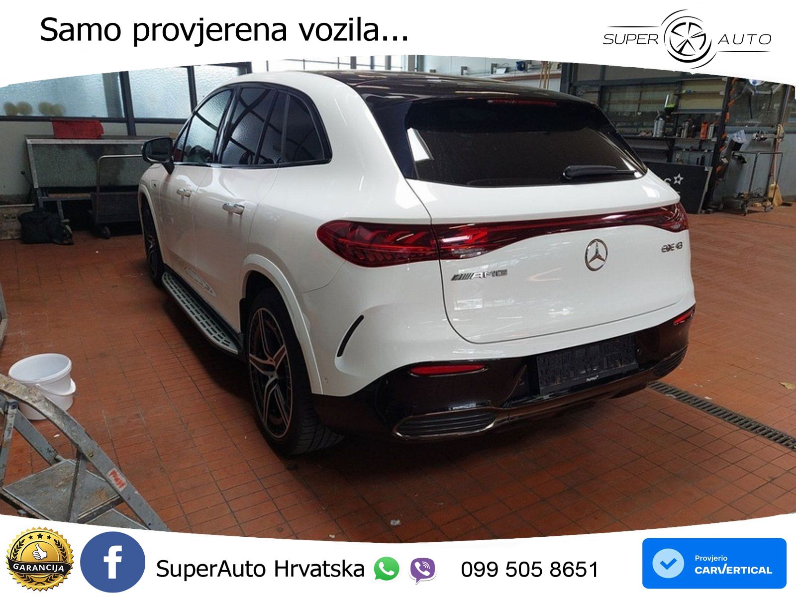 Mercedes EQE SUV AMG 43 100 kWh (476 KS) 4MATIC ACC+HEAD+4xGR SJED+360+PANO