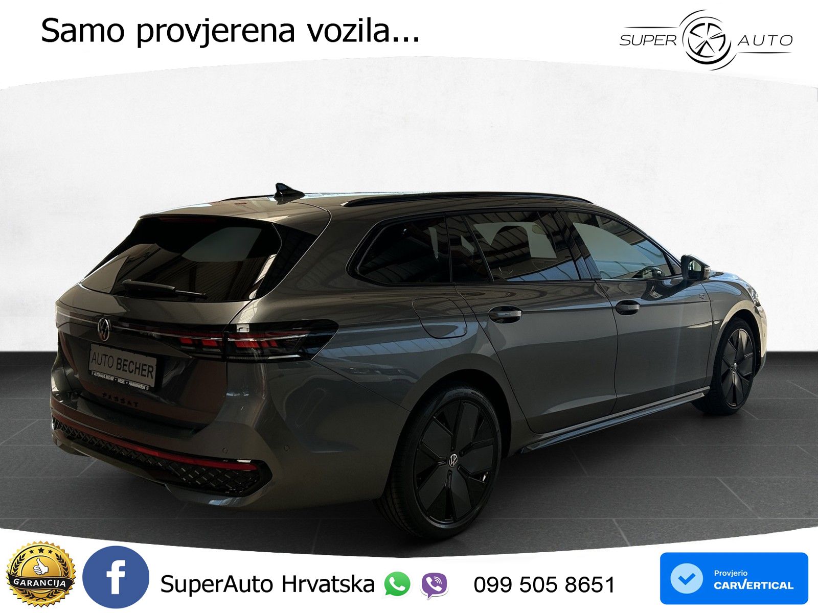Volkswagen Passat Variant 2.0 TDI (193 KS) 4MOTION DSG R-Line LED+GR SJED+ACC