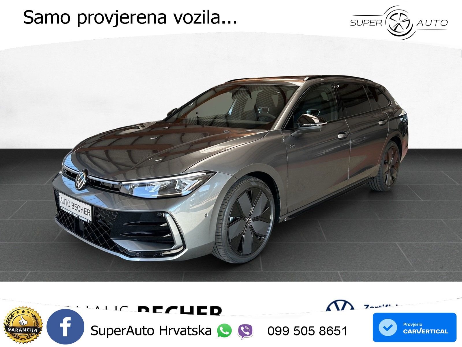 Volkswagen Passat Variant 2.0 TDI (193 KS) 4MOTION DSG R-Line LED+GR SJED+ACC